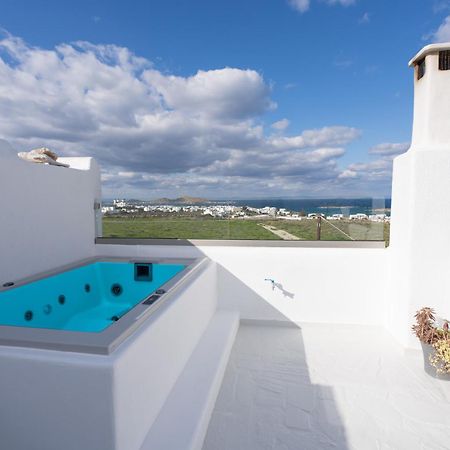 Pure White 1Bd House With Amazing Sea Views In Naousa Luaran gambar